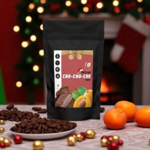 CHO CHO CHO – Thé noir chocolat et abricot