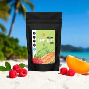 TROPI’ MATÉ – Maté vert melon et framboise