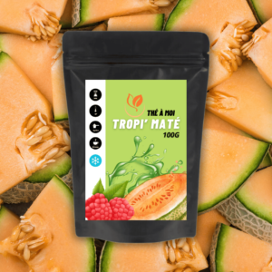 Tropi' Maté, un maté vert au melon et à la framboise.